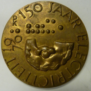 Penning 150 jaar Electriciteit 1970