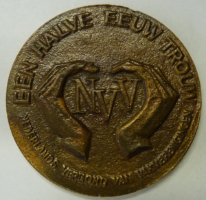 50 jaar Bondslid Ned. Ver. van Vakverenigingen N.D.