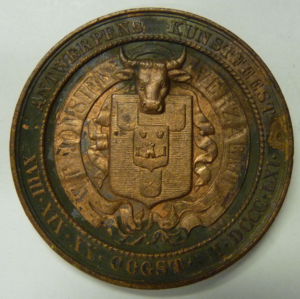 Medal Antwerps Kunstfeest 1861
