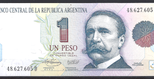 Un Peso 1992 P 339-b UNC