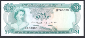 1 Dollar 1968 P 27-a UNC