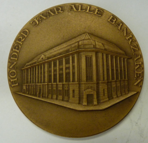 100 jaar Bankinstituut Escomptobank NV DJakarta 1857-1957