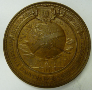 Medaille Exposition Universelle d'Anvers, Belgium 1894