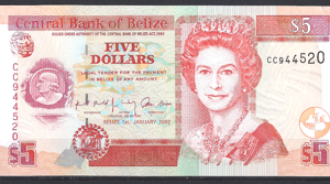 5 Dollars 1-1-2002  P 61-b  UNC