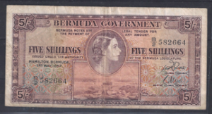 5 Shillings 1957  P 18-b  FR+