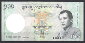 100 Ngultrum 2006 P 32-a UNC