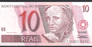 10 Reais 1997  P 245A-e  UNC
