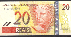 20 Reais 2004  P 250-b  PR/XF+
