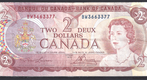 2 Dollars 1974  P 86-a  FR+