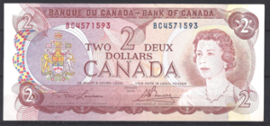 2 Dollars 1974  P 86-a  PR/XF+