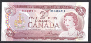 2 Dollars 1974  P 86-a  PR/XF