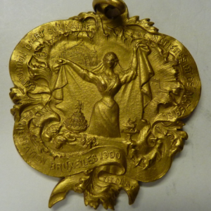 Medal Cooking & Fooding Exposition de Matiers, Brussel 1900