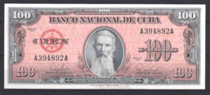100 Pesos 1959  P 93-a  UNC