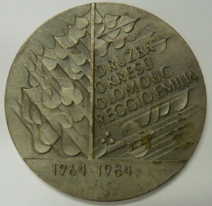 Druzba Okresu Olomouc Reggio Emilia 1964-1984