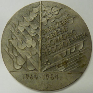 Druzba Okresu Olomouc Reggio Emilia 1964-1984