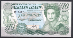 10 Pounds 1984 P 14-a UNC