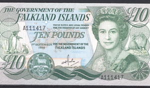 10 Pounds 1984  P 14-a  UNC