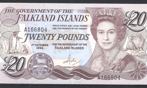 20 Pounds 1984  P 15-a UNC