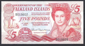 5 Pounds 2005 P 17-a UNC