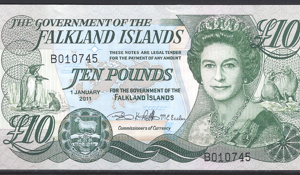 10 Pounds 2011  P 18  UNC