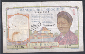 Une Piastre 1946 P 54-c FR