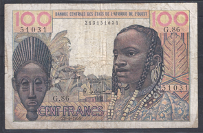 100 Francs 23-4-1959  P 2-a  FR+