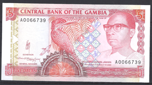 5 Dalasis 1991 P 12-a UNC