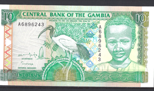 10 Dalasis 1996 P 17-a PR/XF