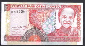 5 Dalasis 2001 P 20-a UNC