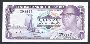 1 Dalasi 1971  P 4-f  UNC