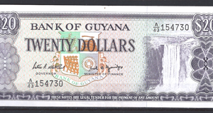 20 Dollars 1988  P 24-d  PR/XF