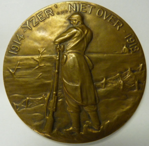 Medaille "Het IJzermedaillon" 1914 - 1918