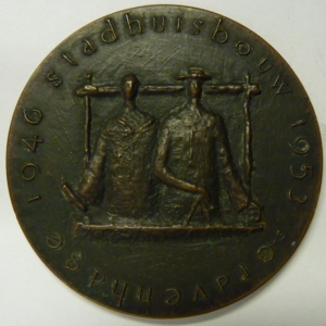 Inwijding Nieuwe Stadhuis Den Haag 1953