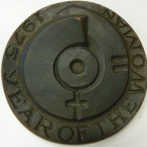 Penning voor Jaar van de Vrouw 1975