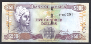 500 Dollars 15-1-2008 P 85-f UNC