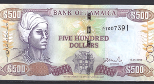 500 Dollars 15-1-2008  P 85-f  UNC