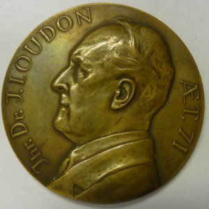 Jaarpenning VPK 1937 - Jhr. Dr. J. Loudon