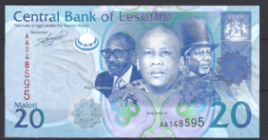 20 Maloti 2010  P 22-a  UNC