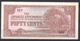 Fifty Cents 1942 P M4-b aUNC