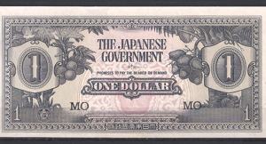 One Dollar 1942 P M5-c UNC