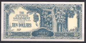 Ten Dollars 1942-44  P M7-c  PR/XF+