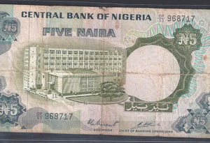 5 Naira 1973-78  P 16-c  FR