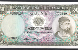 50 Escudos 1971 P 44-a2 UNC