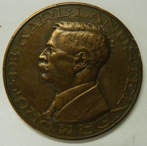 Prof. Dr. Karl Landsteiner, Bloedtransfusiedienst