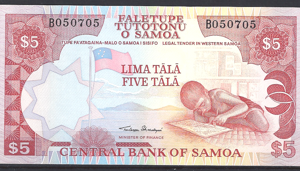 5 Tala 1985  P 26  UNC