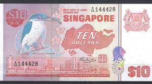 10 Dollars 1980 P 11-b UNC