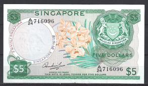 5 Dollars 1972  P 2-c  UNC-