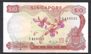 10 Dollars 1973  P 3-d  PR/XF