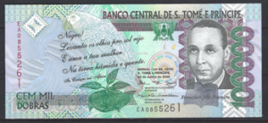 100.000 Dobras 2013  P 69-e  UNC