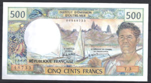 500 Francs 1985  P 25-d  UNC